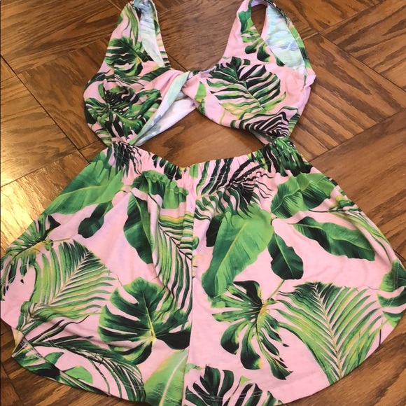 ASOS Pants - ASOS palm swim coverup